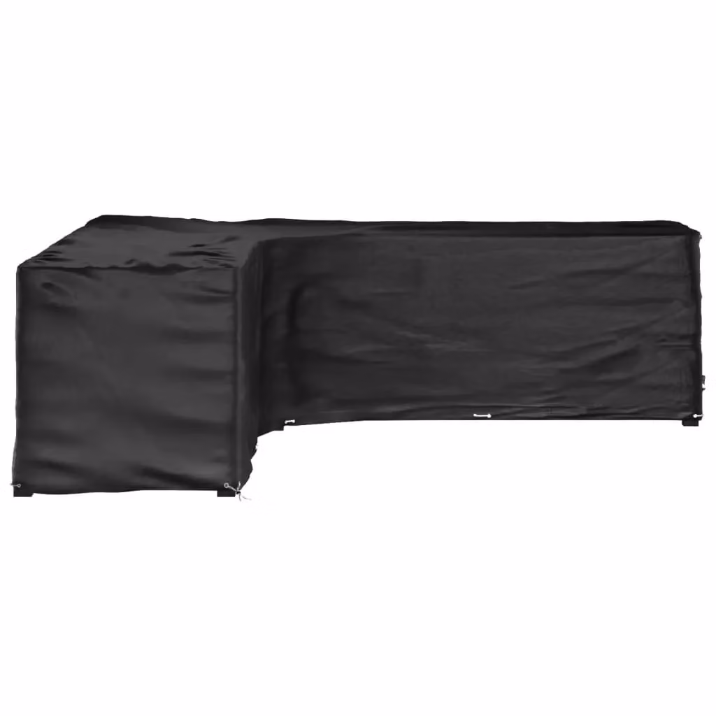 Berkfield Home L-Shaped Garden Furniture Cover in Black, W/D/H: 300 x 300 x 90 cm – 2