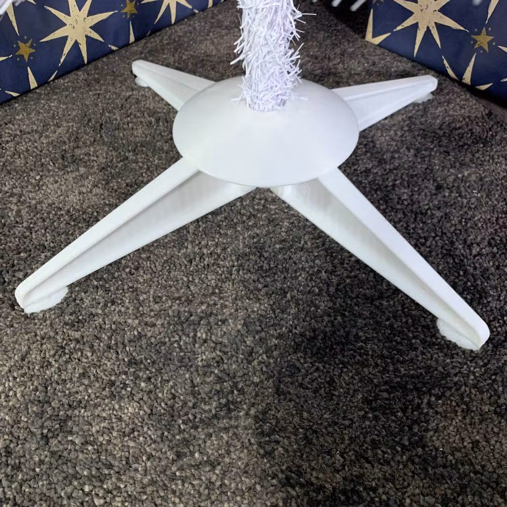 Samuel Alexander White Christmas Tree, Height: 180 cm – 4