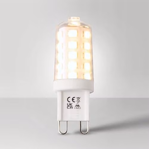 MiniSun 3W Dimmable G9 LED Light Bulb, Warm White
