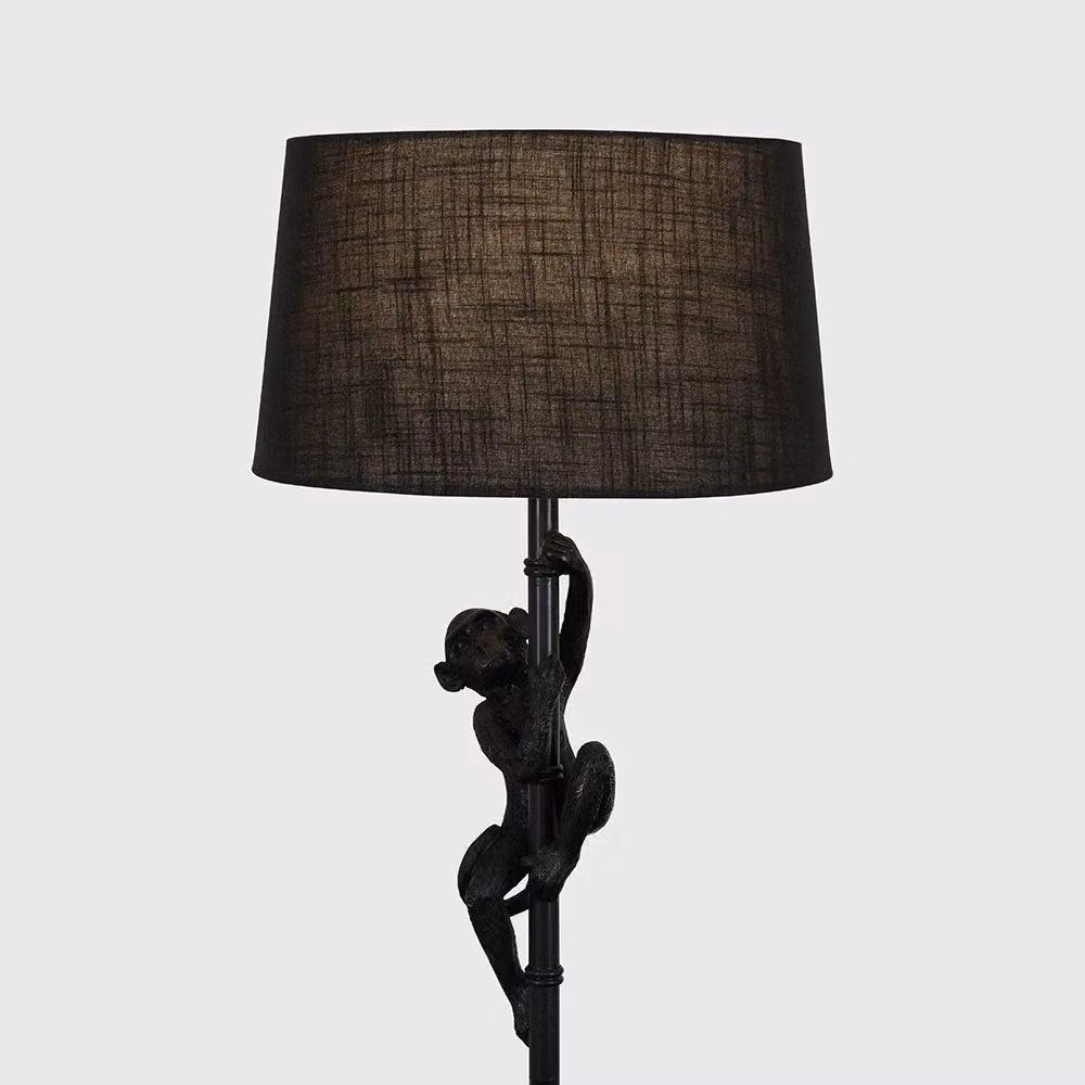 ValueLights George Monkey Black Floor Lamp – 3