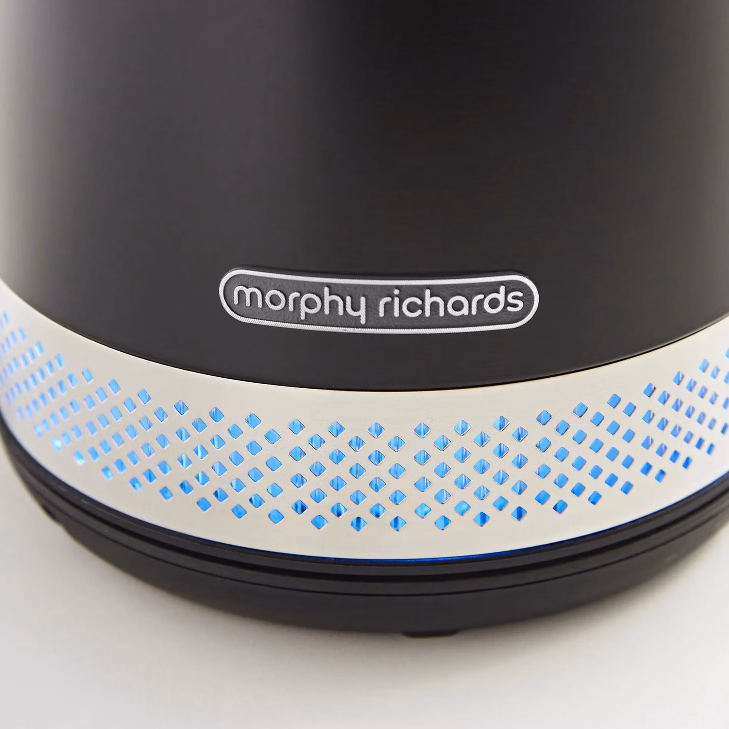 Morphy Richards Illumination Jug Kettle in Black with Stainless Steel Finish – 6