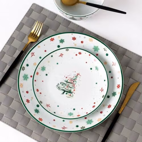 Waterside 12 Piece Multicolour Floral Porcelain Dinner Set – 2