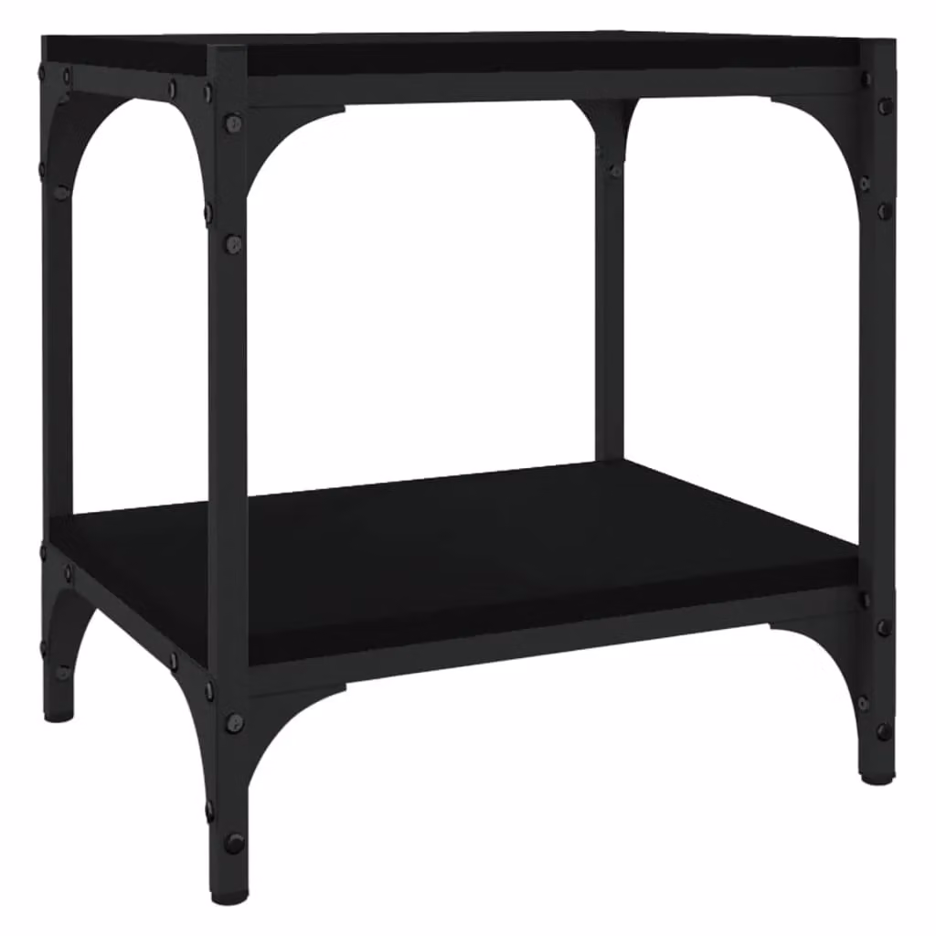 Berkfield Home Industrial TV Cabinet in Black, W/D/H: 40 x 33 x 41 cm – 2