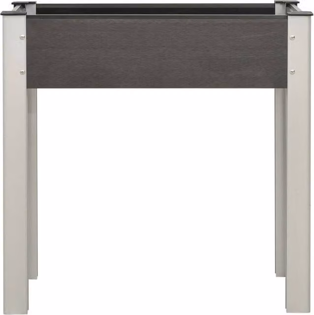 Berkfield Home Garden Grey WPC Raised Bed, W/D/H: 75 x 40 x 75 cm – 1