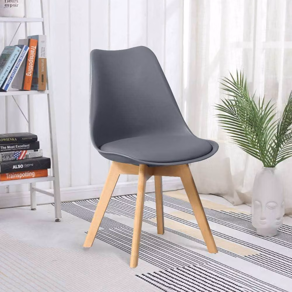 Kosy Koala Modern Grey Dining Table Set with 4 Grey Chairs and MDF Laminate Table – 2