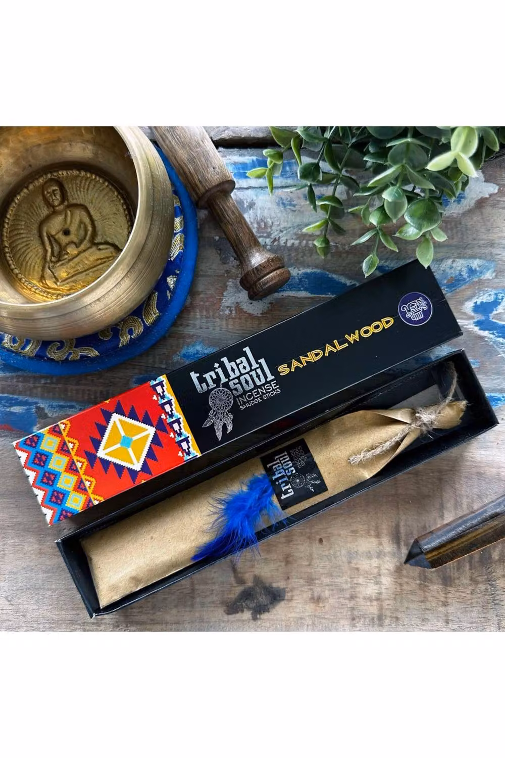 KDMD Tribal Soul Sandalwood Incense Sticks in Brown – 2