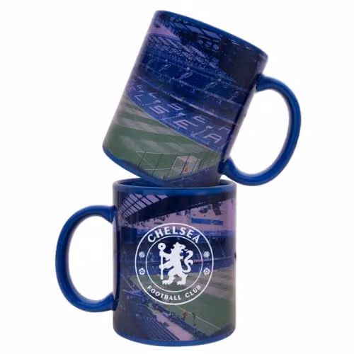 Chelsea FC Ceramic Coffee Mug, Blue, 300ml