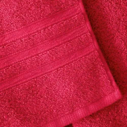 Catherine Lansfield 6 Piece Cotton Towel Bale Set in Pink – 2