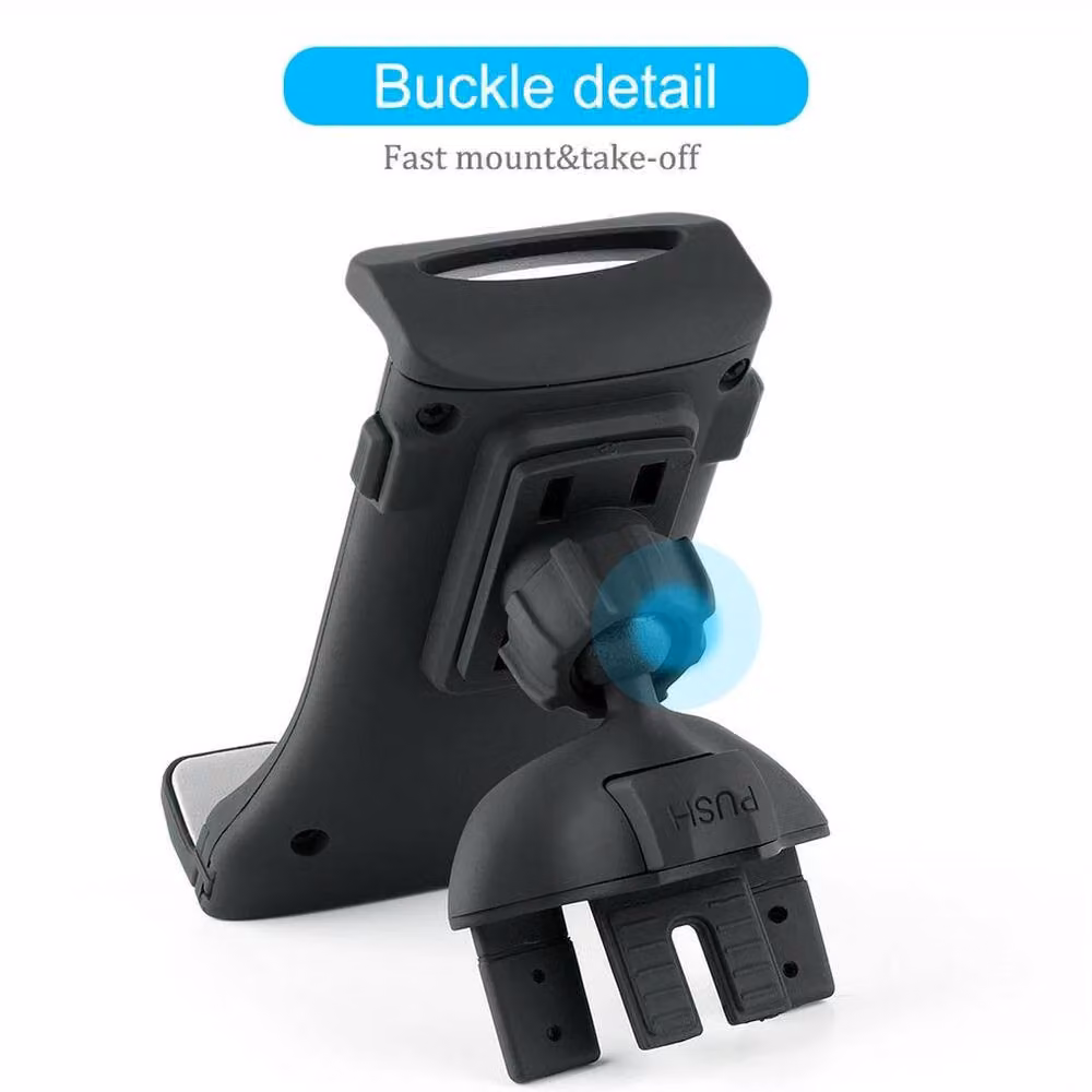 FLAVORA Universal CD Slot Device Mount Holder, 5-10 Inch, Black – 3