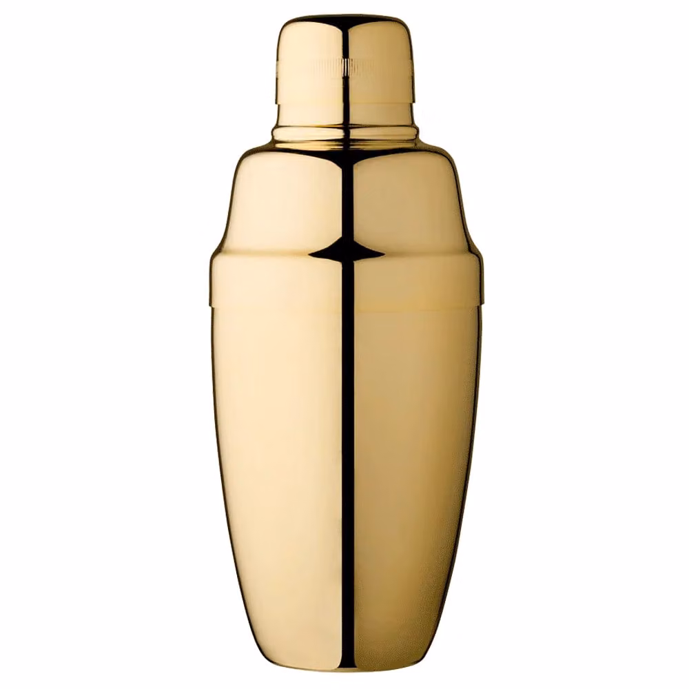 Urban Bar Gold Cocktail Shaker, 500 ml