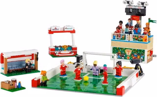 LEGO Icons Of Play 40634 Multicolour and Red Creative Standard Bricks Set