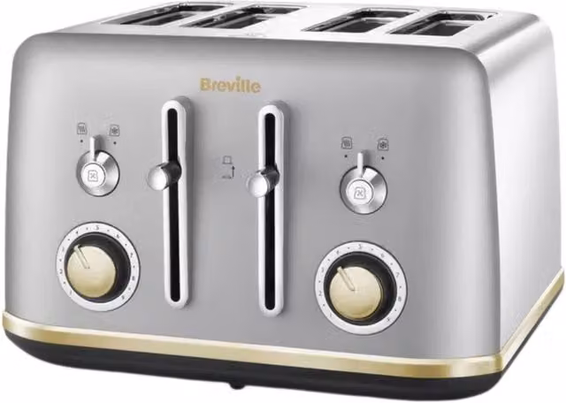 Breville Mostra VTT92901 Stainless Steel Toaster in Silver