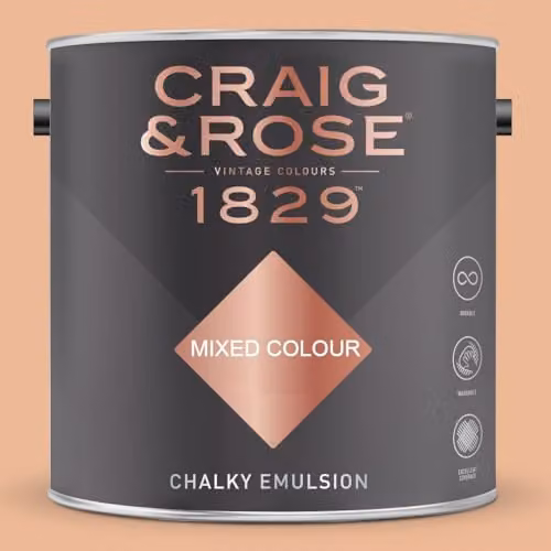 Craig & Rose 1829 Chalky Emulsion Paint in Chatelaine, Matt, 2.5 l
