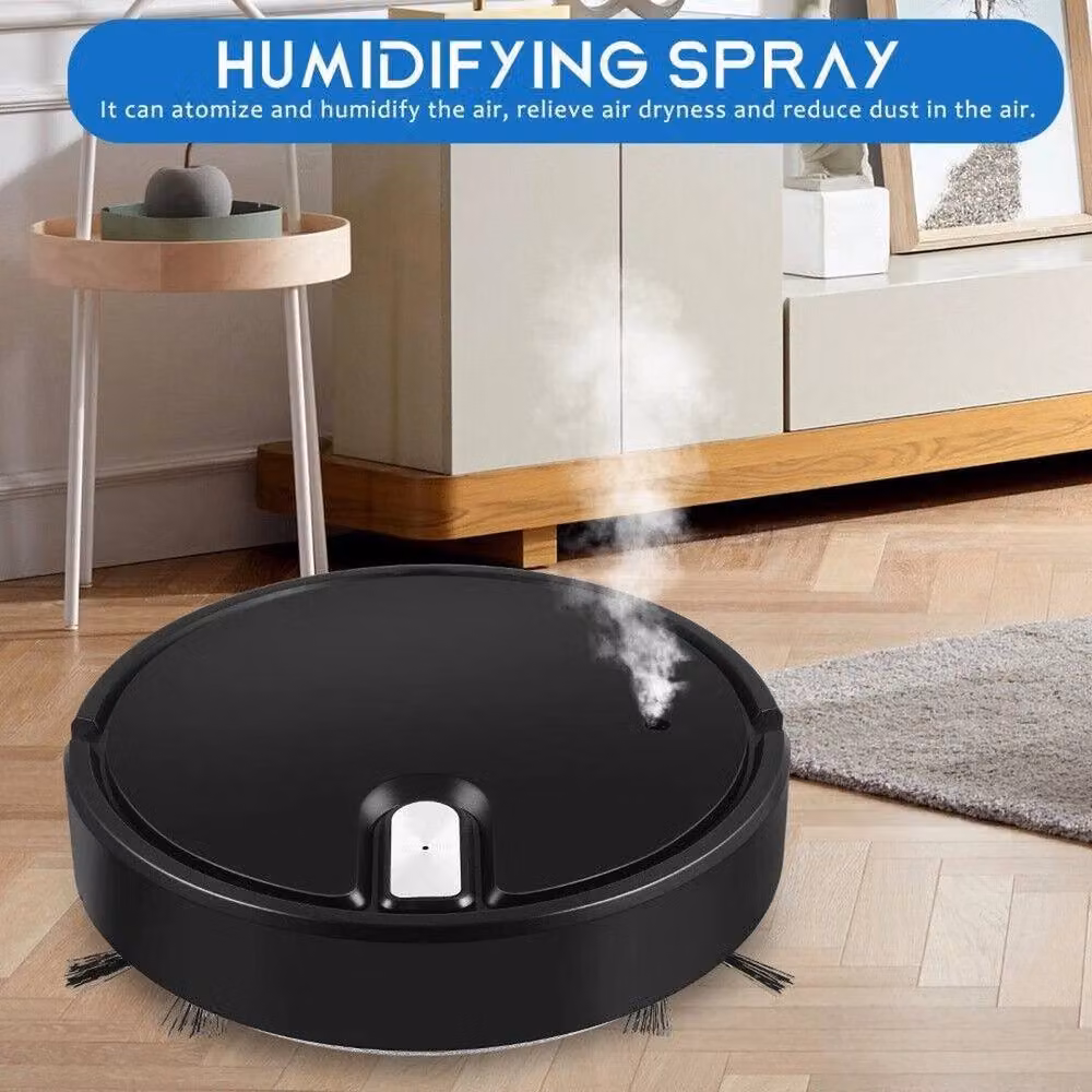 SPETLEK Smart Robot Vacuum Cleaner Automatic Sweeper in Black – 3