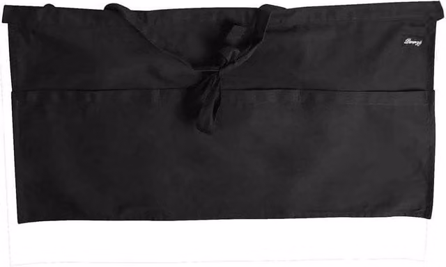 Dennys Money Waist Apron in Black