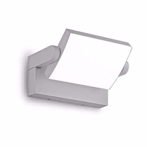 Netlighting Swipe Integrated LED Outdoor Down Wall Lamp, Grey, 2000Lm, 3000K, IP54