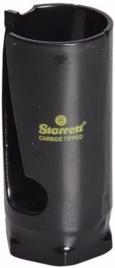 Starrett TCT Fast Cut Multi Purpose Carbide Tipped Hole Saw, 32 mm, Black – 1