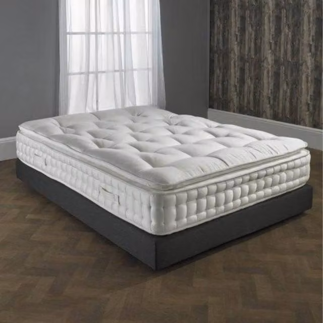 Stratus Interiors Hybrid 5000 Pocket Foam Mattress in White, Small Double, W/D/H: 120 x 200 cm – 1