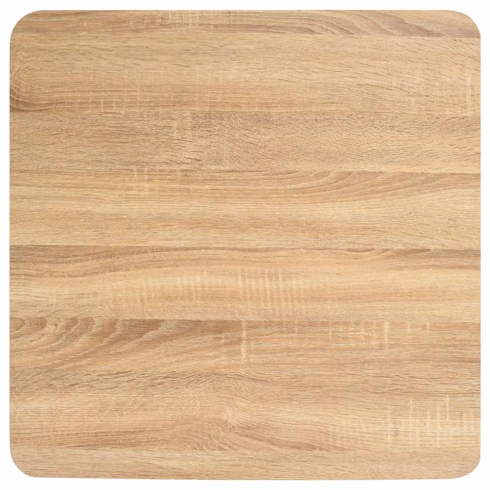 Berkfield Home Bistro Table in Light Brown, W/D: 60 x 60 cm – 2