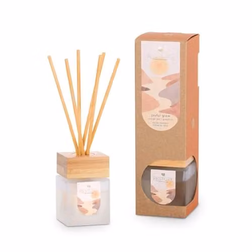 Heart and Home Restore Reed Diffuser Joyful Glow with Fresh Fruity Natural Essential Oils