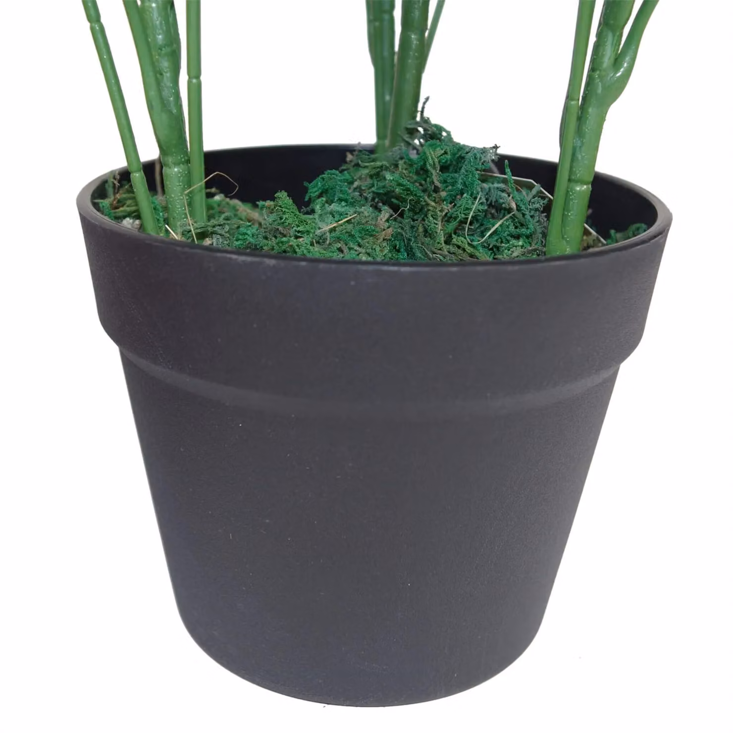 Leaf Potted Artificial Schefflera Arboricola Plant in Green and Gold, Height: 55 cm – 3