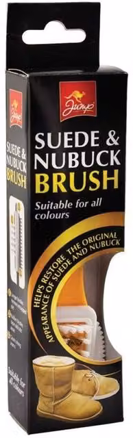 Jump Suede and Nubuck Brush in Yellow