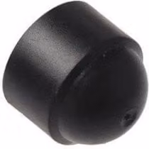 Hargreaves Premier Black Cast Iron Universal Gutter Coach Screw Cover Cap