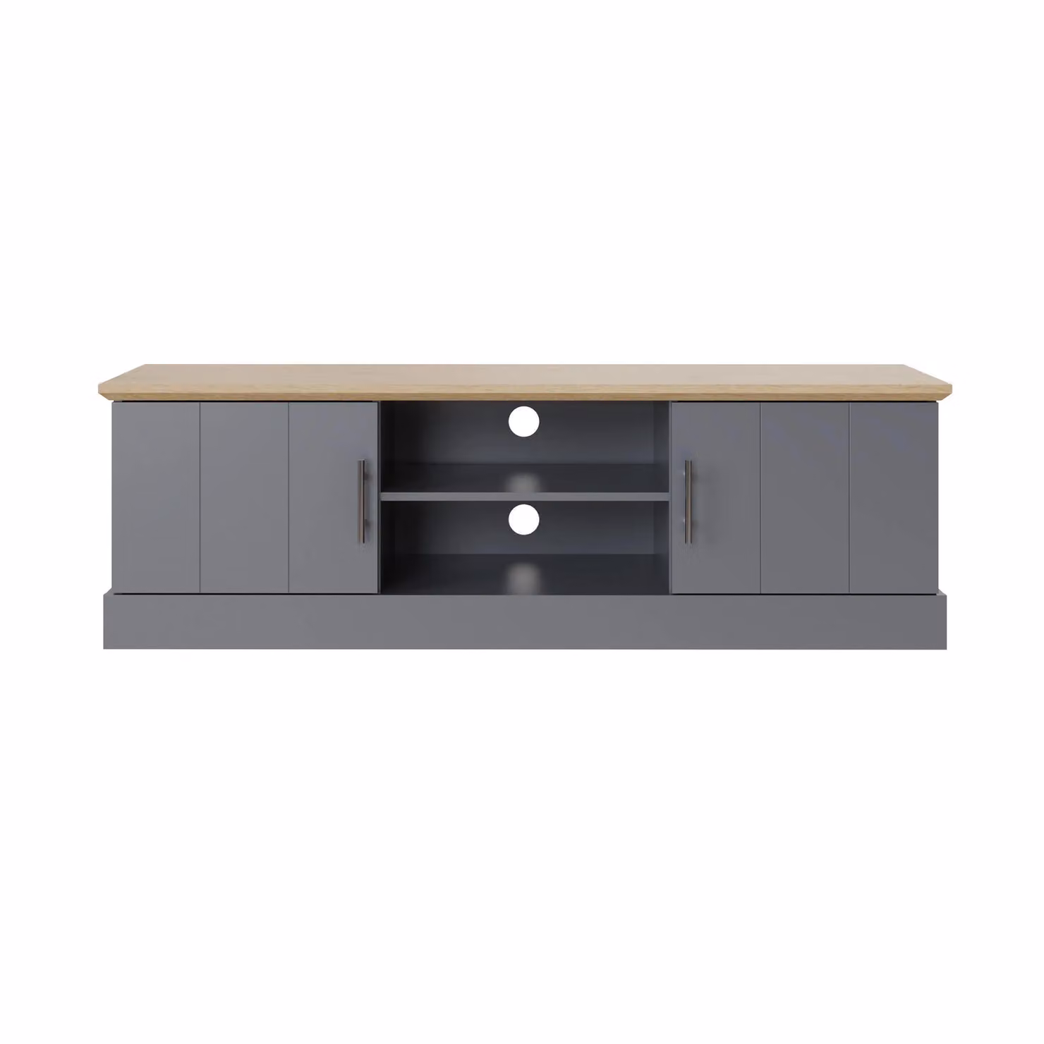 GFW Kendal Large 2 Door TV Cabinet in Blue – 3