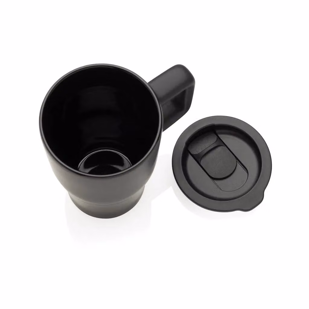 XD Design Luxe Quencher Ceramic Travel Mug in Black – 2