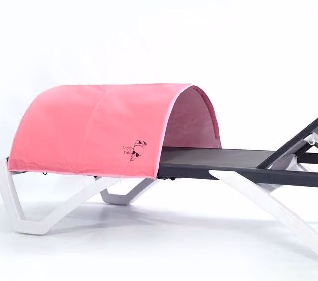 Shady Baby UV-Proof Sun Lounger Tent in Pink
