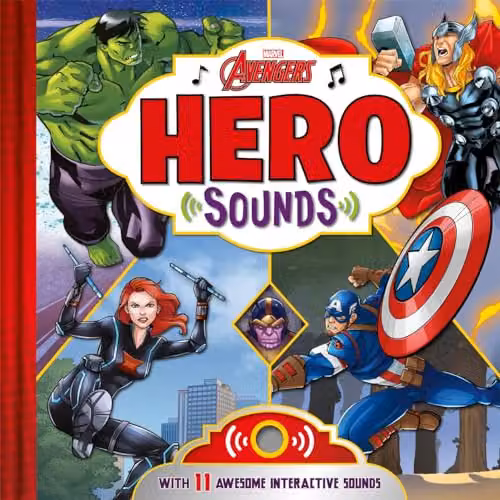 Marvel Avengers Hero Sounds Multicolour Interactive Book – 1