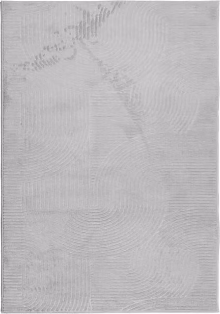 Berkfield Home IZA Scandinavian Style Geometric Short Pile Rug, Grey, W: 120 cm, L: 170 cm