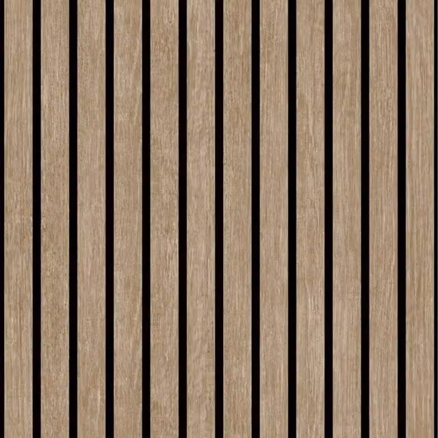 Muriva Abstract Striped Non-Woven Vinyl Wallpaper in Black and Brown
