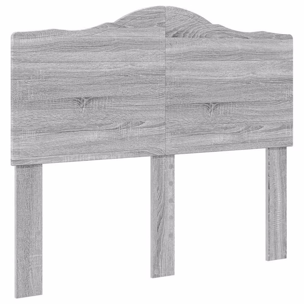 Berkfield Home Sonoma Bed Frame in Grey Solid Pine Wood, W: 135 cm, L: 190 cm – 2