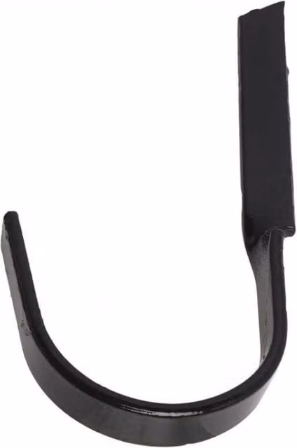 Hargreaves Premier Blued Cast Iron and Steel Round Holdfast, Black, 65mm