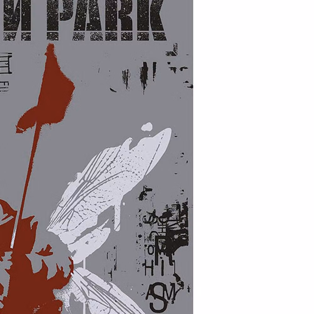 Linkin Park Hybrid Theory Textile Poster in Grey – 2