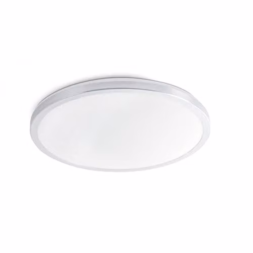 Netlighting Ami LED Flush Ceiling Light in Grey Aluminium – 1