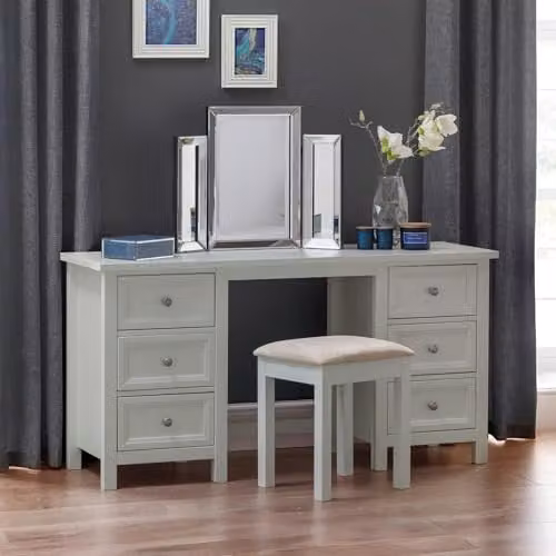 Julian Bowen Maine Dressing Table in Grey