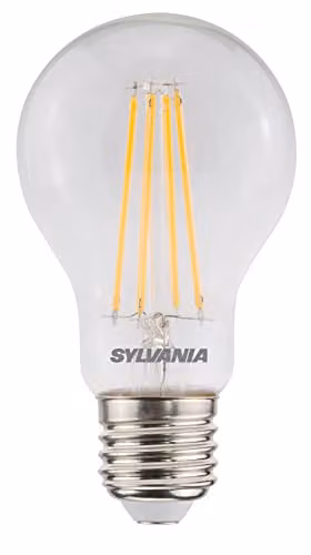 SYLVANIA Toledo E27 LED Retro Globe Bulbs, 7W, Warm White 2700K, 4 Pack