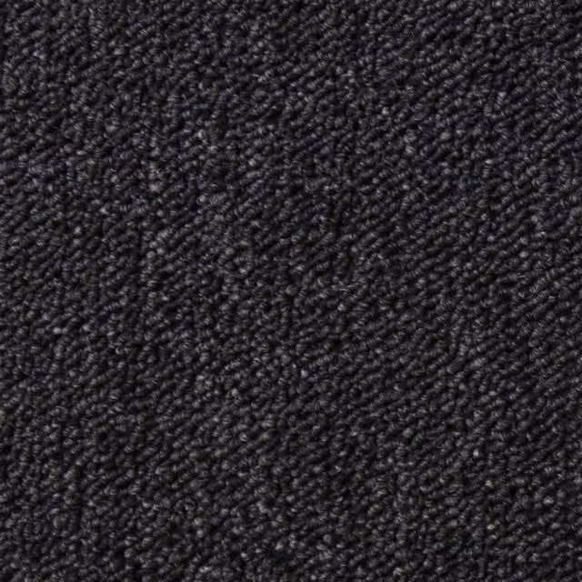 MonsterShop 20 Pack Plain Carpet Tiles, 5m2, Anthracite Black