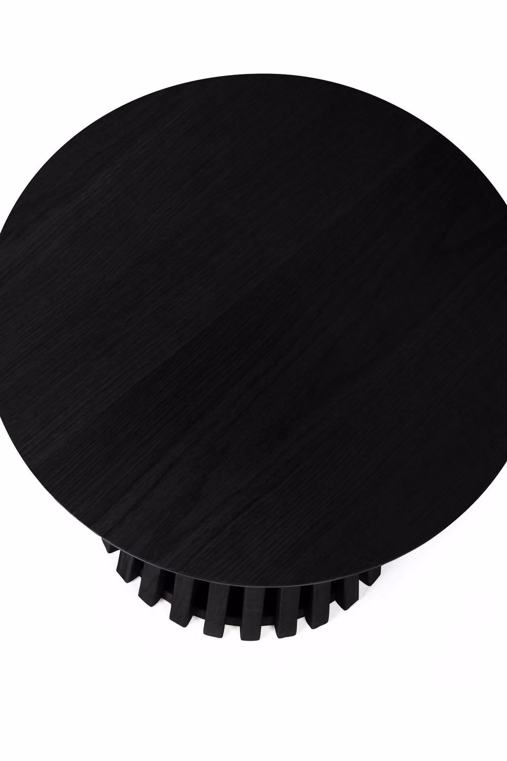 Julian Bowen Ollie Round Black Wooden Side Table – 6