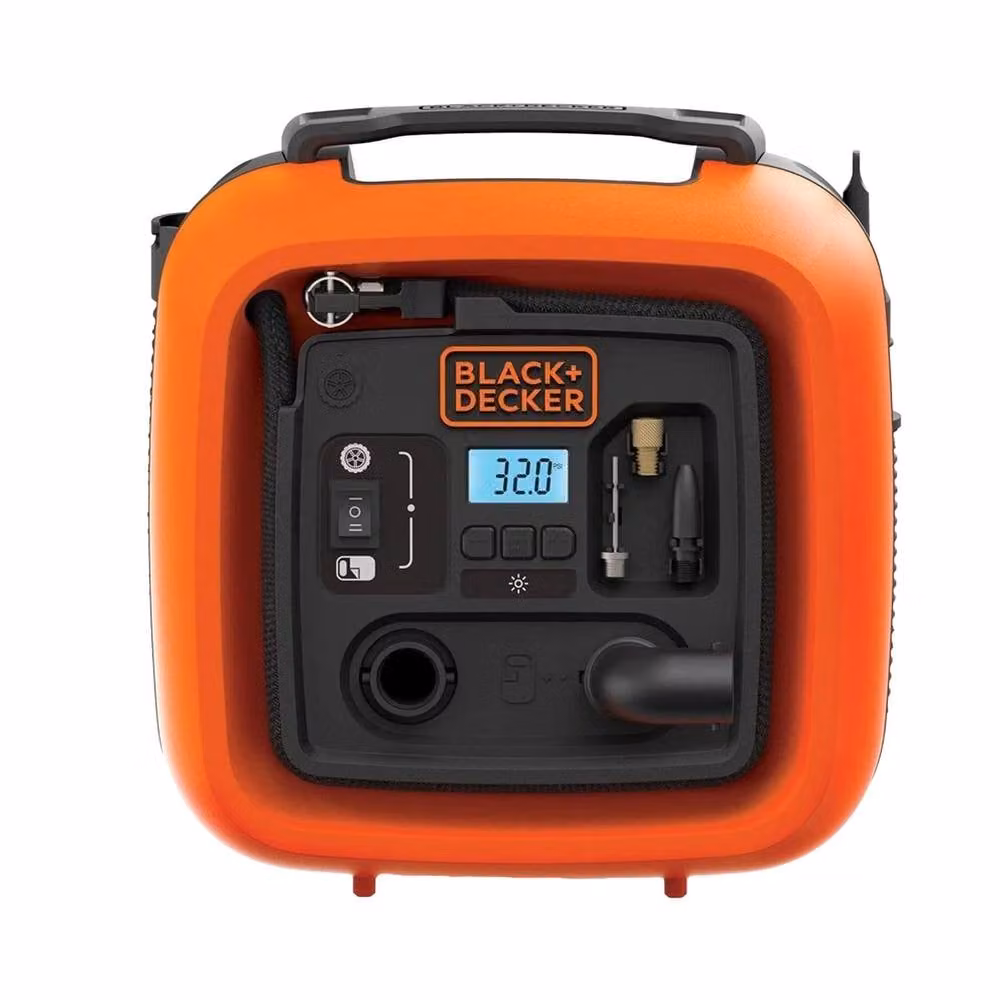 Black & Decker Portable Air Compressor in Orange – 2