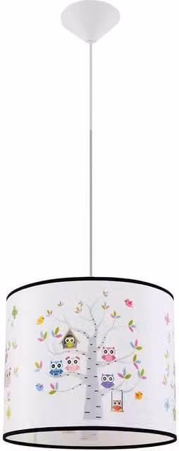 Sollux Lighting Modern Multicolour RGB Fabric Pendant Lamp W/D/H: 82 x 30 x 30 cm