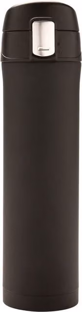 XD Design Lockable Stainless Steel Vacuum Insulated Flask, Black, 450 ml – 1