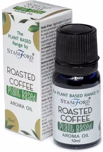 KDMD Roasted Coffee Plant Based Aroma Oil, Blue, Gourmand, Natural, Unisex