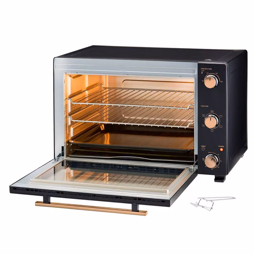 Cooks Professional 60L Mini Oven in Copper with Hot Air Function – 3