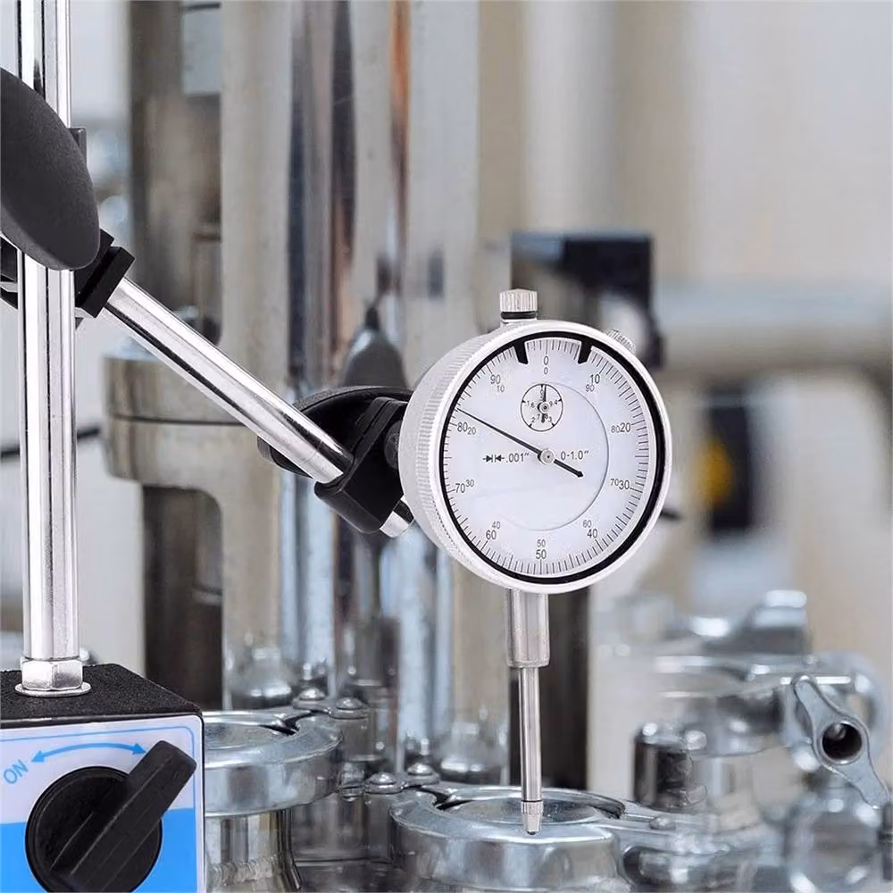 Ventryn Dial Test Indicator Gauge with Magnetic Base Stand and 22 Probes in Black – 4