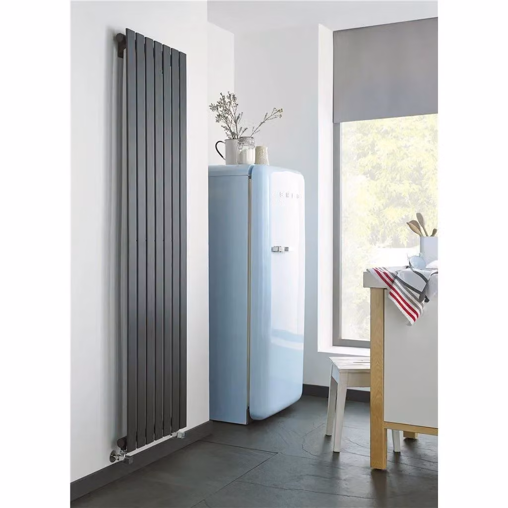 Clifton Anthracite Vertical Single Panel Radiator, H 160 cm x W 48 cm – 2