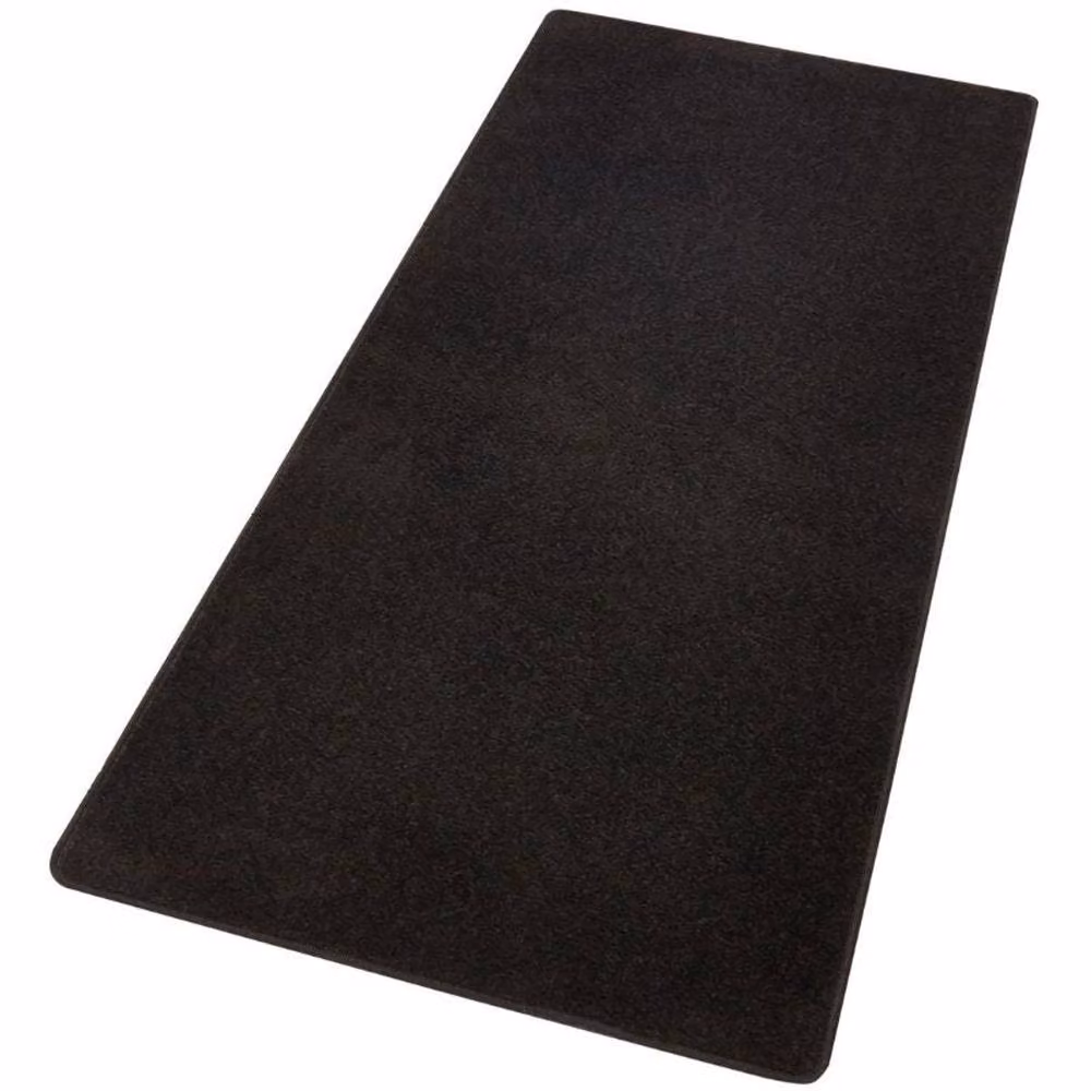 Hanse Home Modern Plain Rectangular Polypropylene Rug in Black, W: 280 cm, D: 200 cm – 5