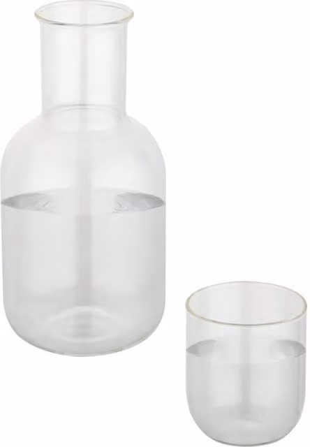 Seasons Amelie Glass Carafe Set in Transparent